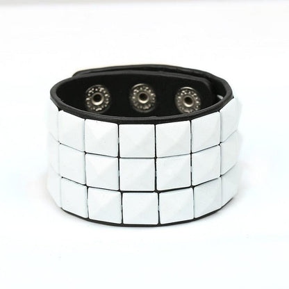 Metal Leather Bracelet - Grlfriend Club