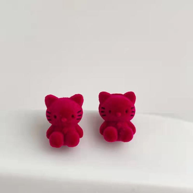 Fuzzy Animal Earrings - Grlfriend Club