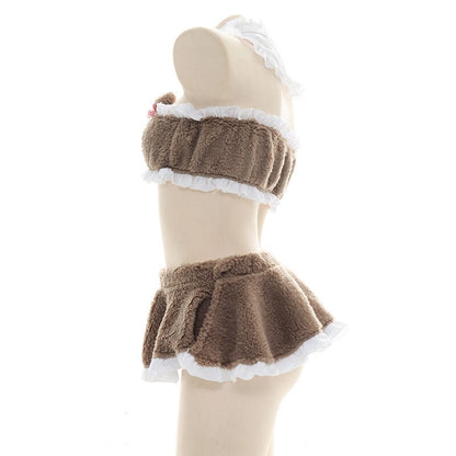 Sweet Bear Lingerie Set UNFINISHED - Grlfriend Club