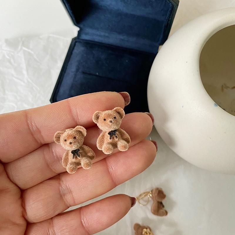 Fuzzy Animal Earrings - Grlfriend Club