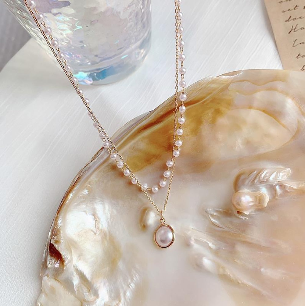 Pearl Necklace Set - Grlfriend Club