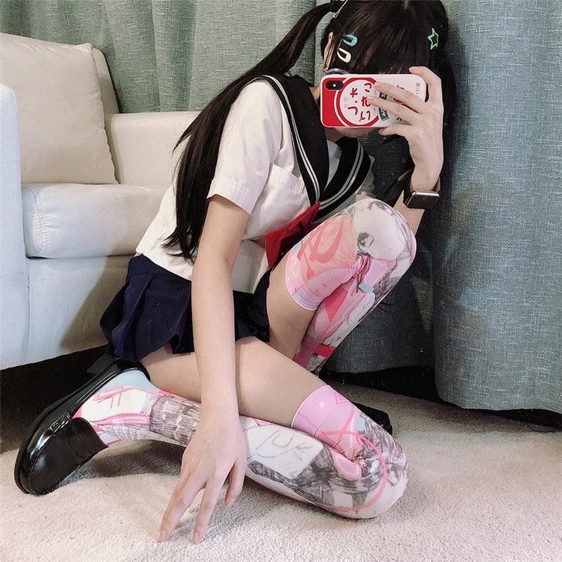 Kawaii Cartoon Stockings - Grlfriend Club