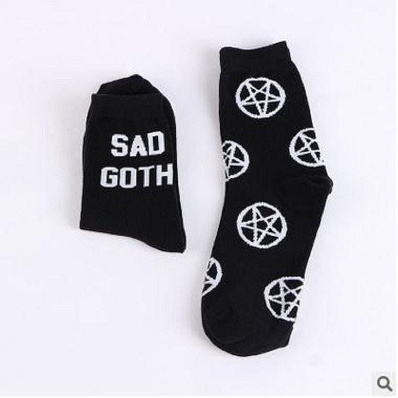 Gothic Short Socks - Grlfriend Club