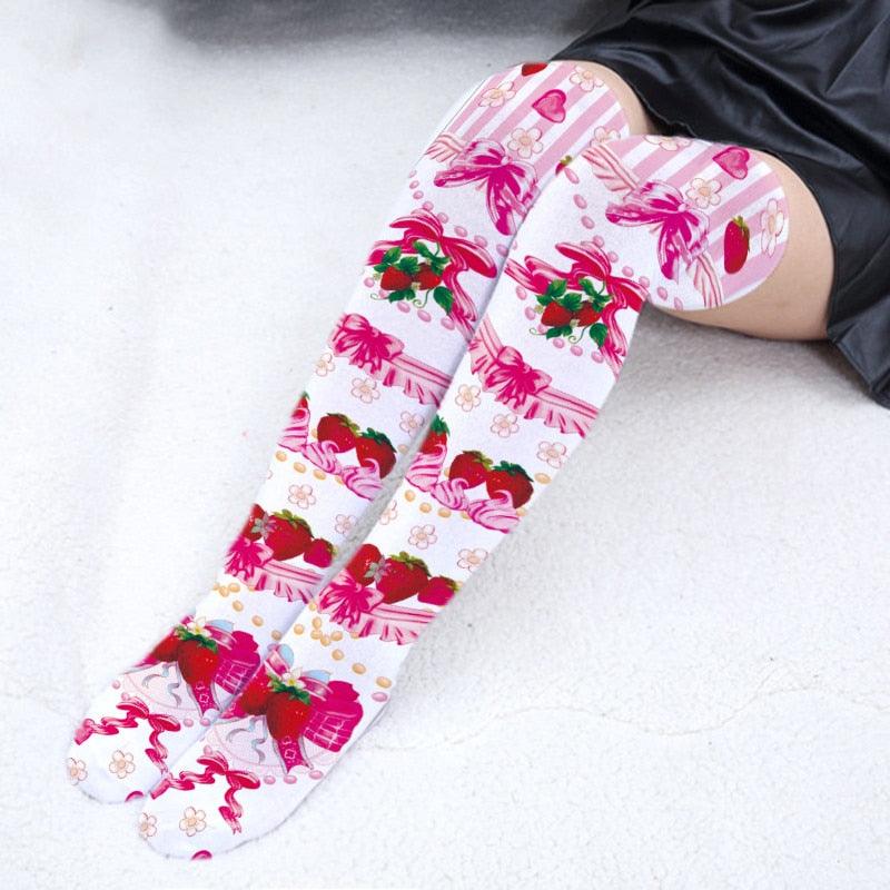 Kawaii Cartoon Stockings - Grlfriend Club