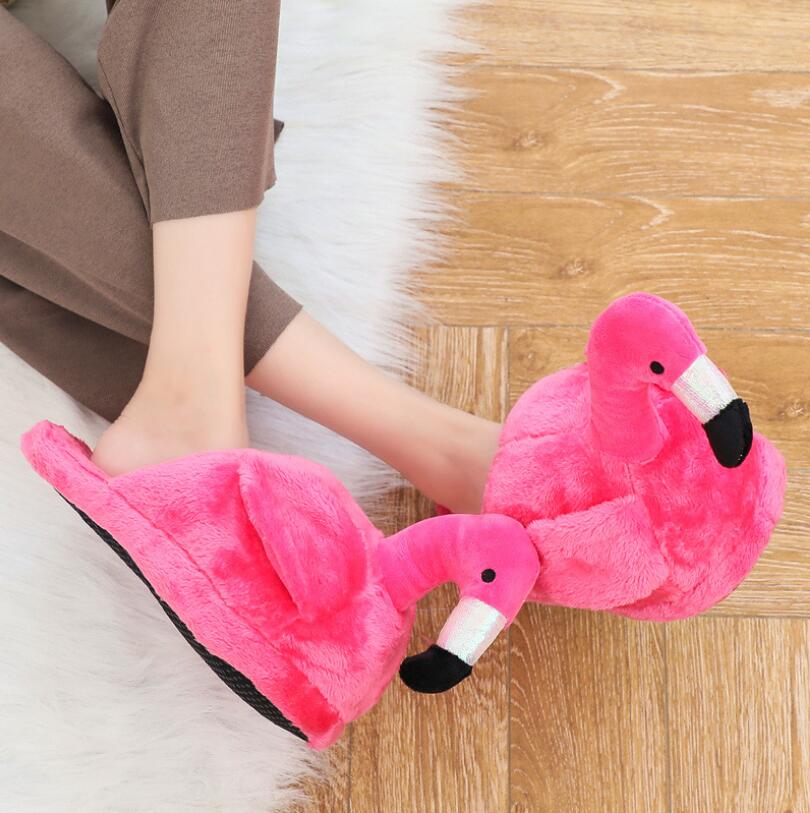 Flamingo Slippers - Grlfriend Club