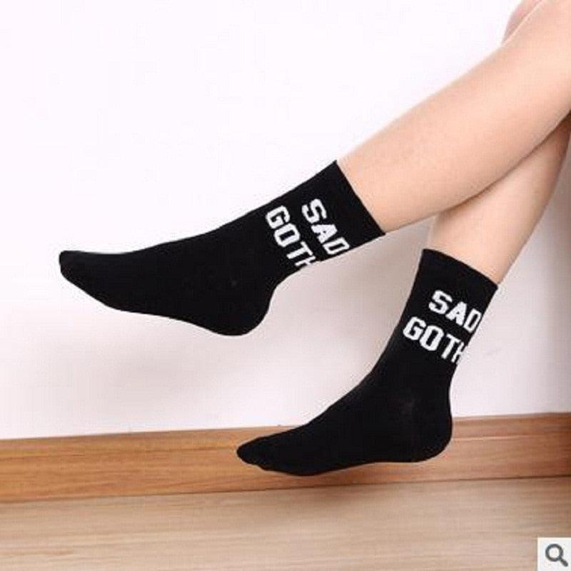 Gothic Short Socks - Grlfriend Club