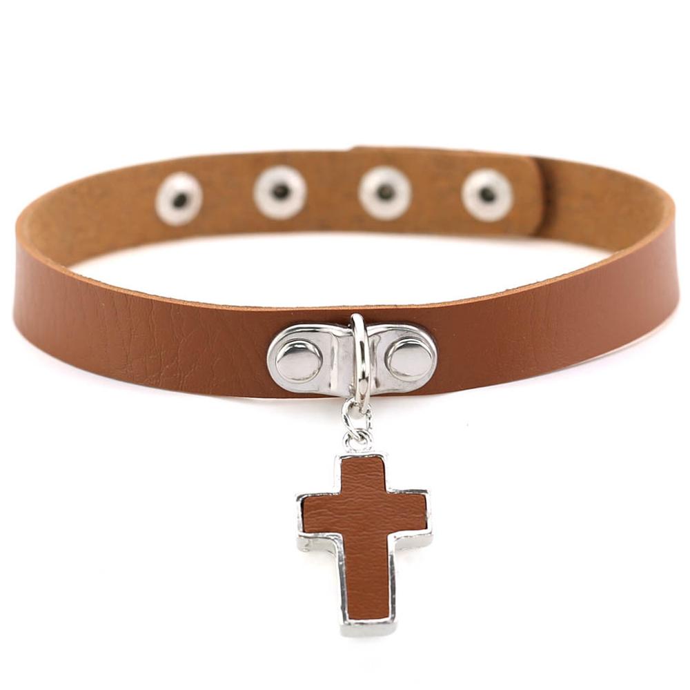 Gothic Cross Chokers - Grlfriend Club