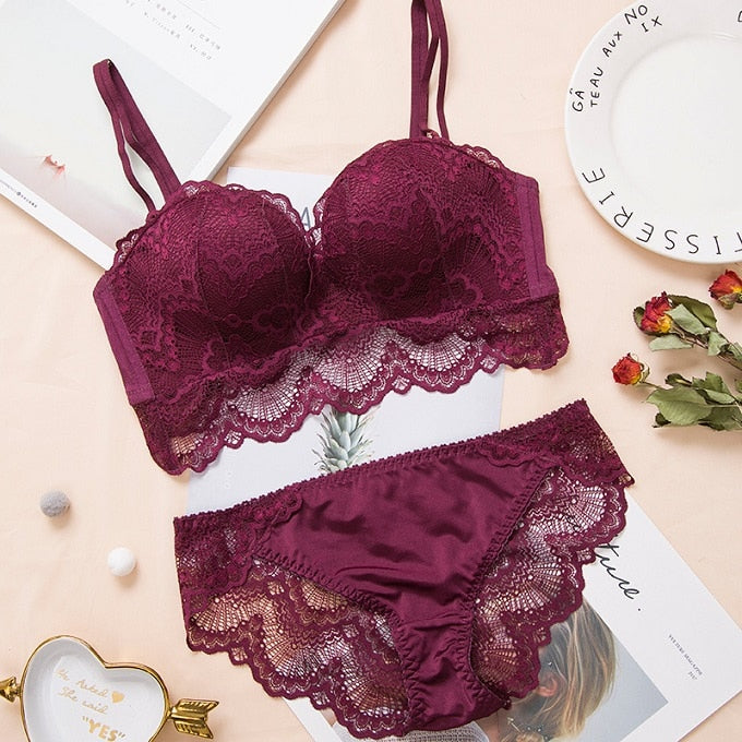 Push-Up Lace Lingerie - Grlfriend Club