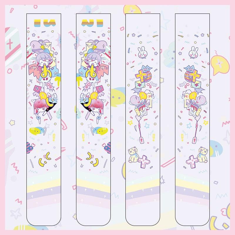 Kawaii Cartoon Stockings - Grlfriend Club