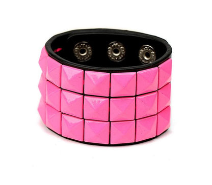 Metal Leather Bracelet - Grlfriend Club