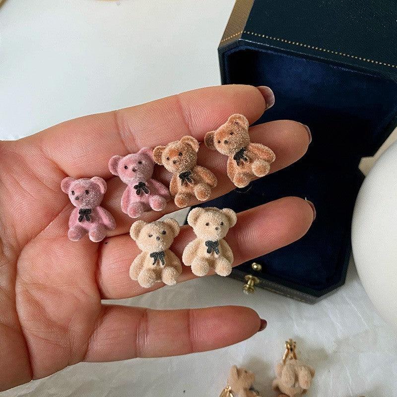 Fuzzy Animal Earrings - Grlfriend Club