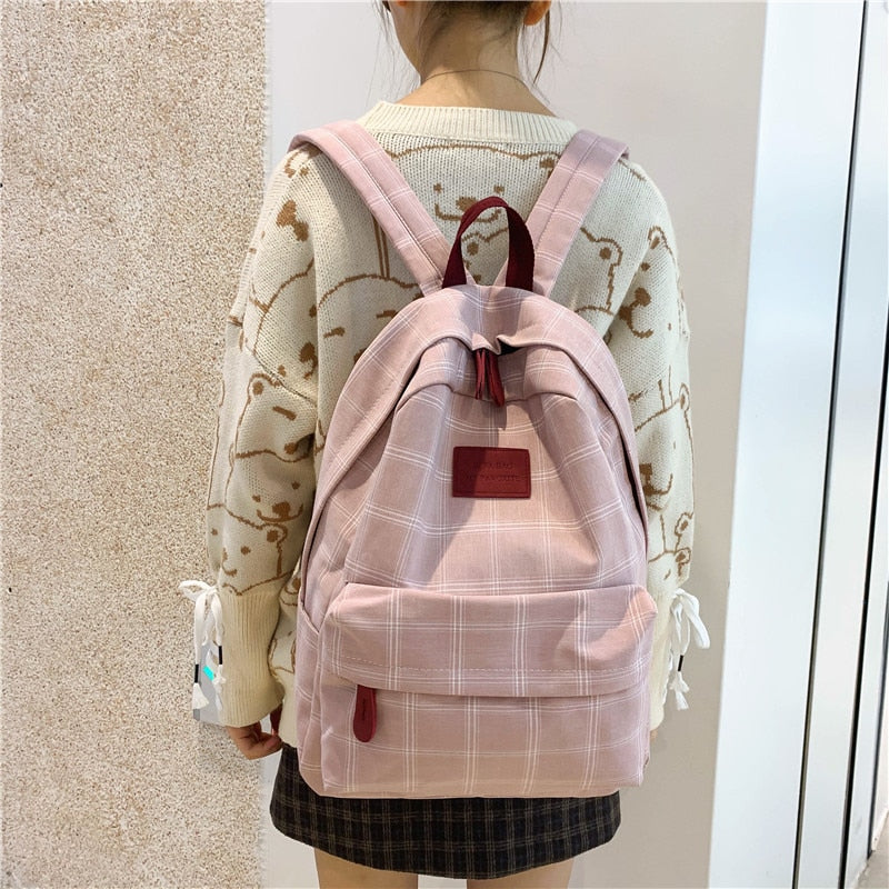 Kawaii Geometric Schoolbag - Grlfriend Club