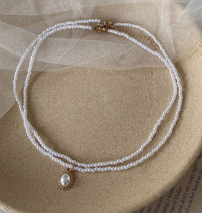 Pearl Necklace Set - Grlfriend Club