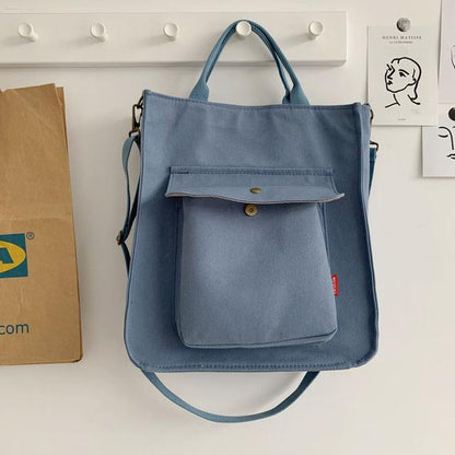 Outside Pocket Tote Bags - Grlfriend Club