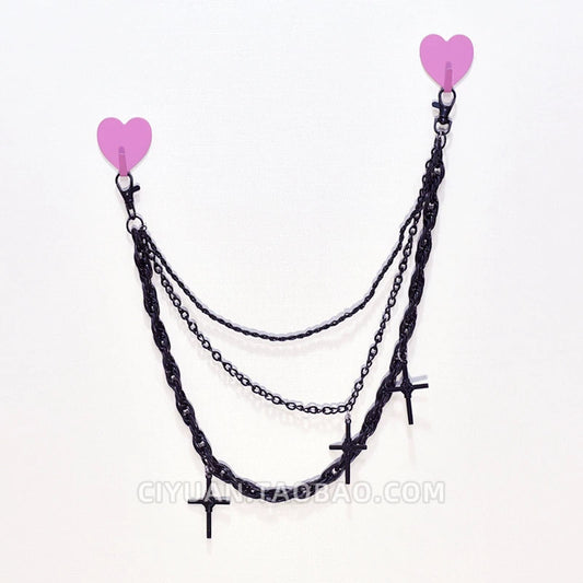 Original Lolita Gothic Cross Sub-Culture Waist Chain