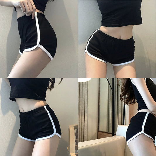 Thin Tight Hot Girl Slim Looking All-Match Casual Super Short Shorts