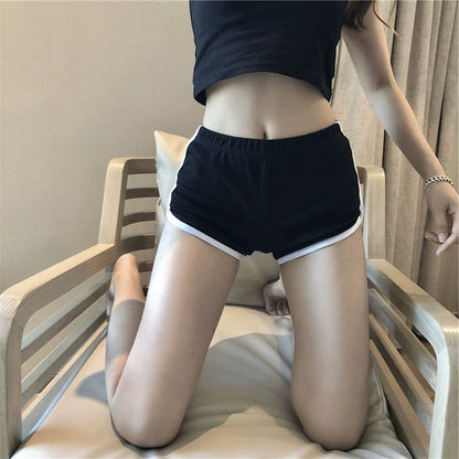 Thin Tight Hot Girl Slim Looking All-Match Casual Super Short Shorts