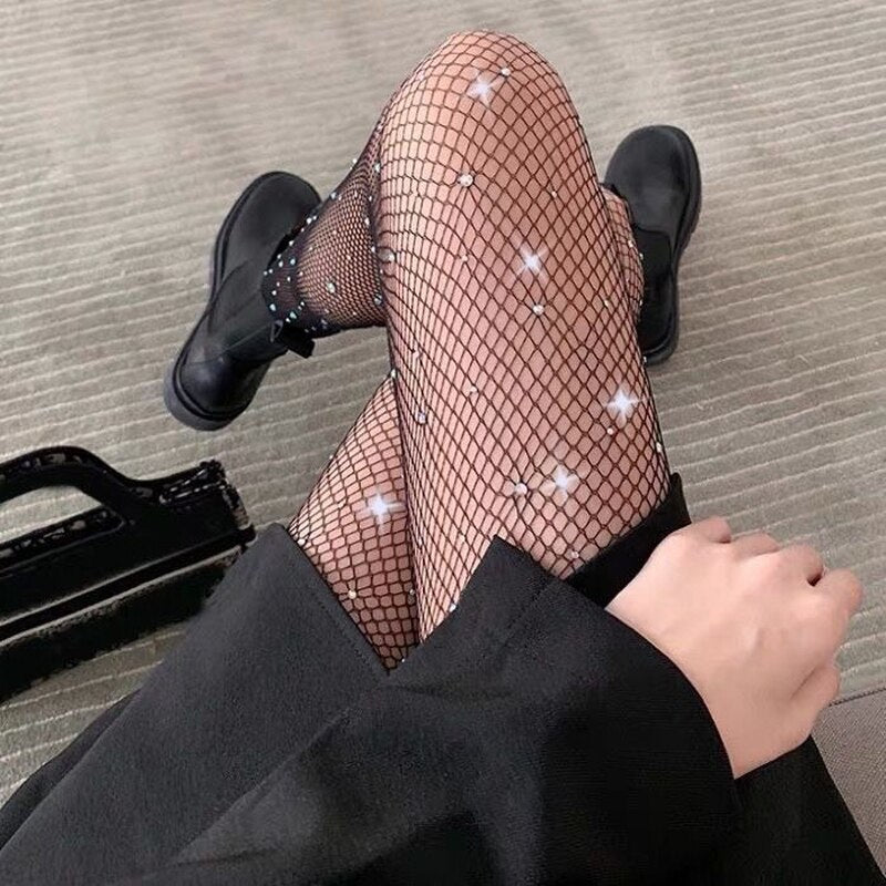 Sexy Patterned Stockings - Grlfriend Club