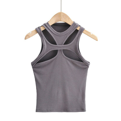 Cut-Out Knitted Tank - Grlfriend Club