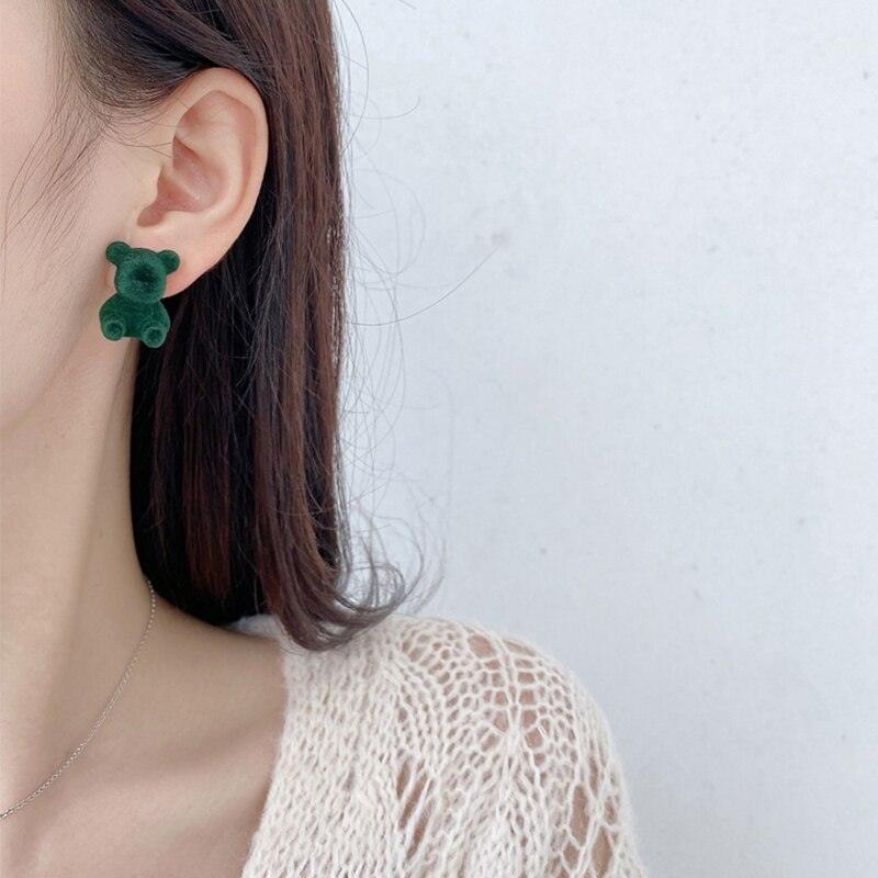 Plush Stud Earrings - Grlfriend Club