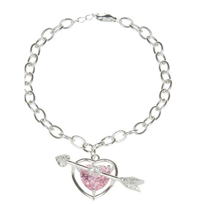 Pink Sparkle Necklace - Grlfriend Club