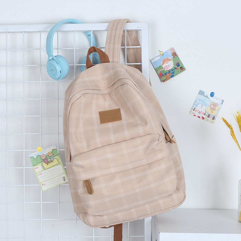 Kawaii Geometric Schoolbag - Grlfriend Club