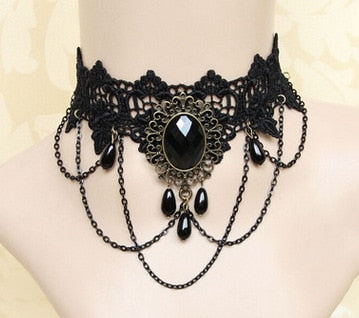 Gothic Lace Chokers - Grlfriend Club