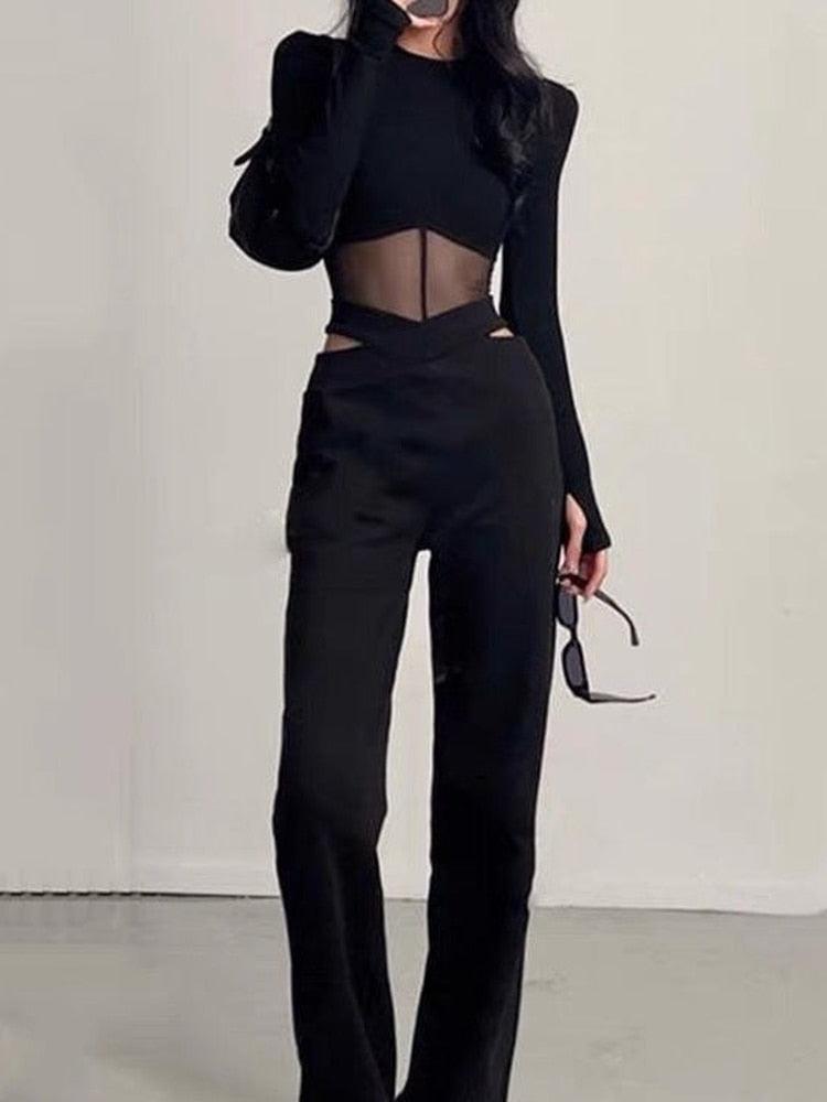 Cut-Out Mesh Top - Grlfriend Club