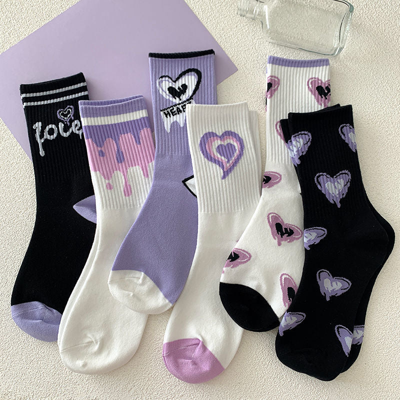 Kawaii K-Pop Ankle Socks - Grlfriend Club