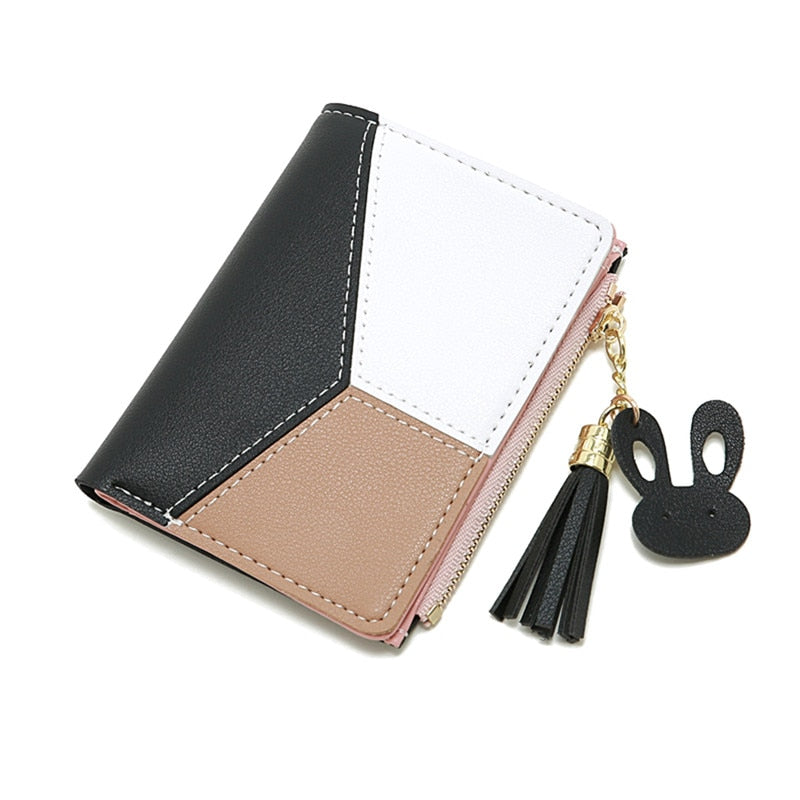 Leather Tasseled Wallet - Grlfriend Club