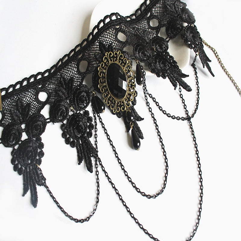 Gothic Lace Chokers - Grlfriend Club