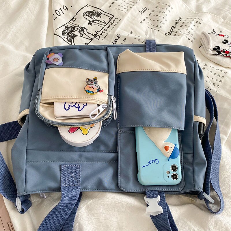 Canvas Messenger Bag - Grlfriend Club