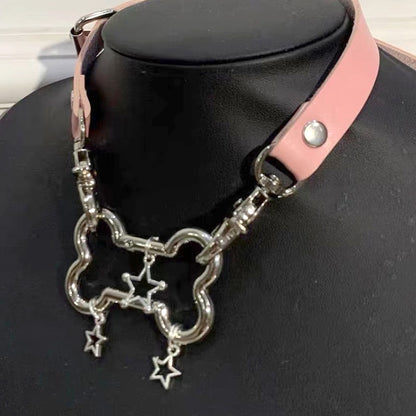 Leather Bone Collar - Grlfriend Club