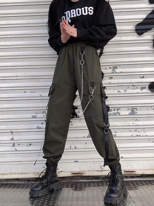 Punk Cargo Pants - Grlfriend Club