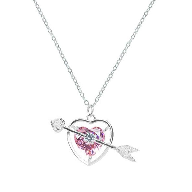 Pink Sparkle Necklace - Grlfriend Club