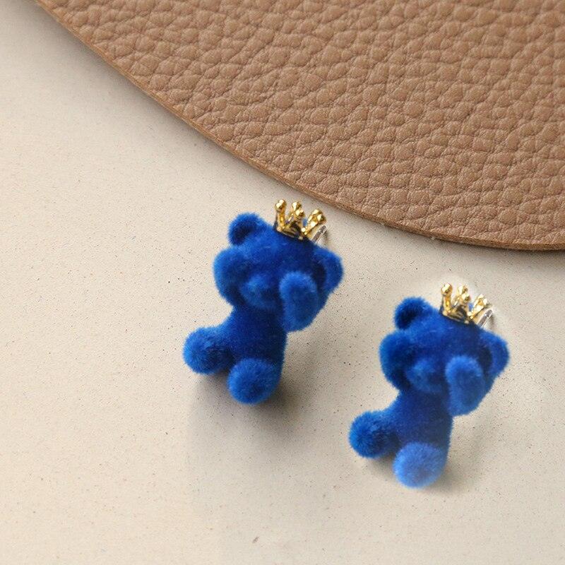 Plush Stud Earrings - Grlfriend Club