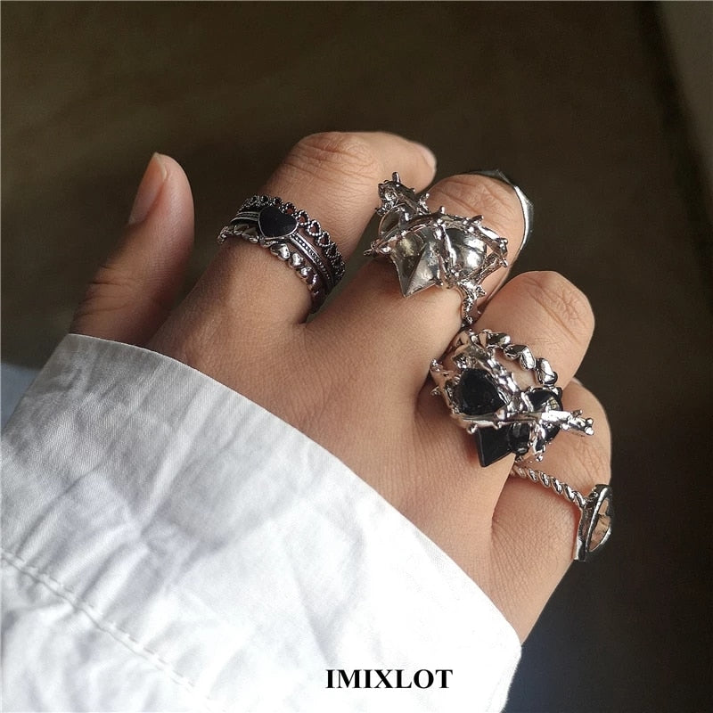 Gothic Rings - Grlfriend Club