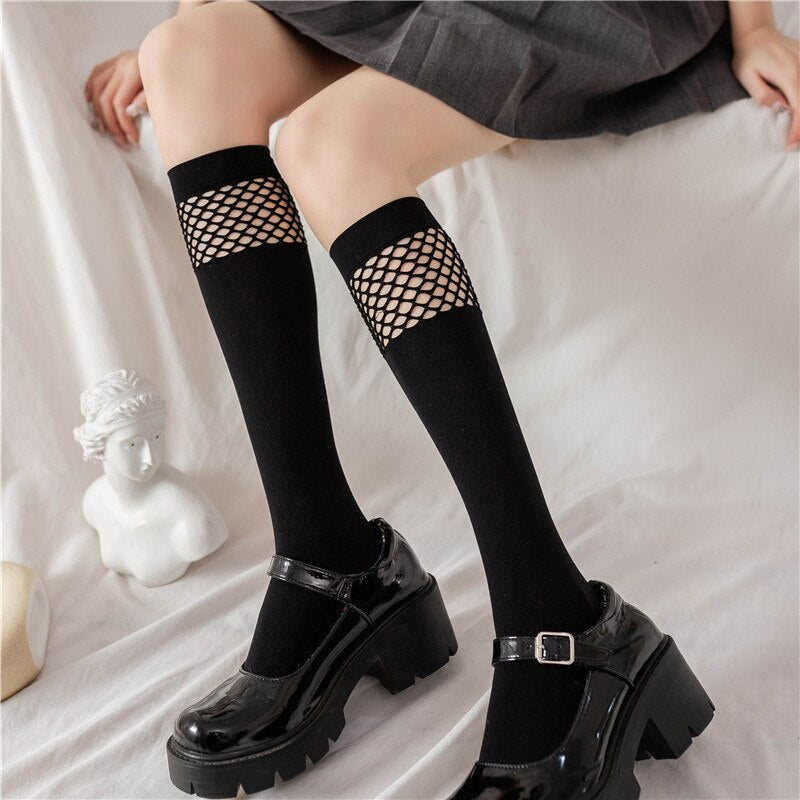 Gothic Knee Highs - Grlfriend Club