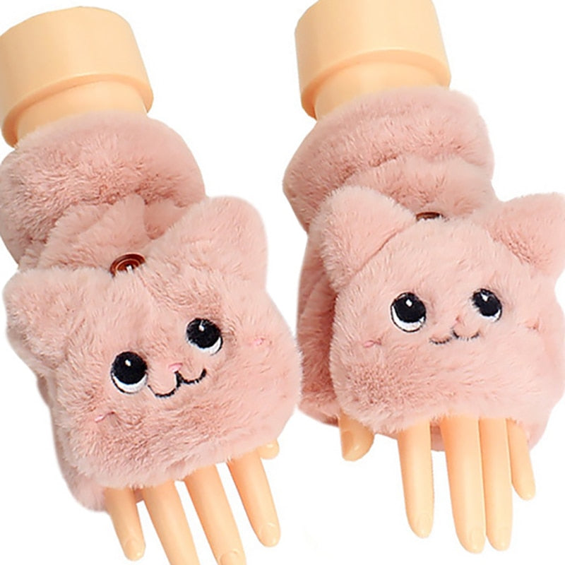 Kawaii Fingerless Gloves - Grlfriend Club