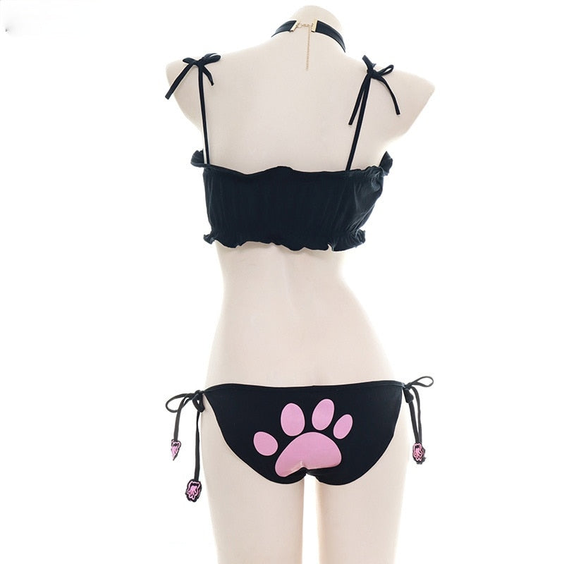 Kawaii Cat Two-Piece - Grlfriend Club