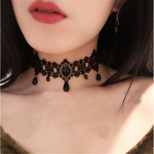 Gothic Lace Chokers - Grlfriend Club