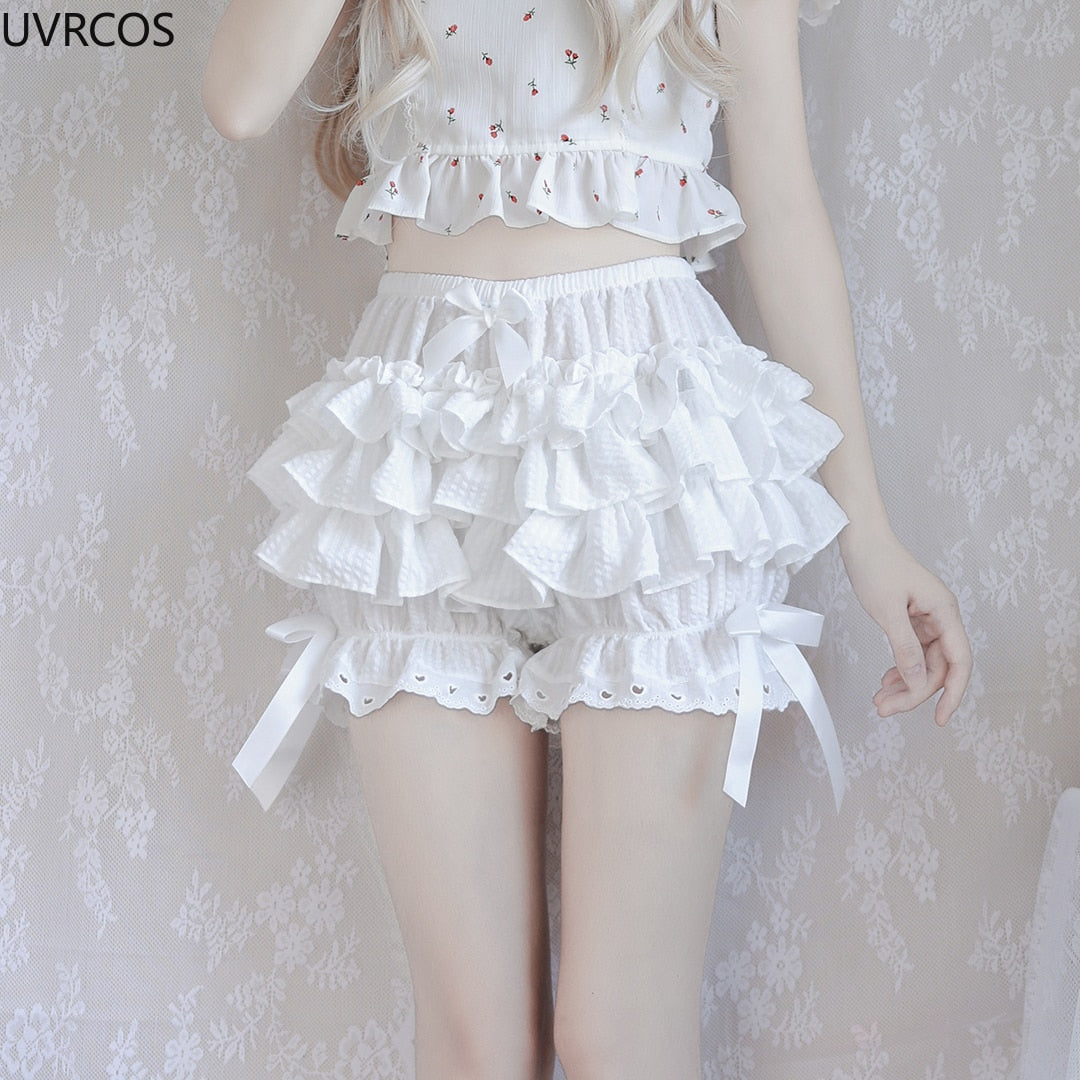 Kawaii Ruffle Shorts - Grlfriend Club