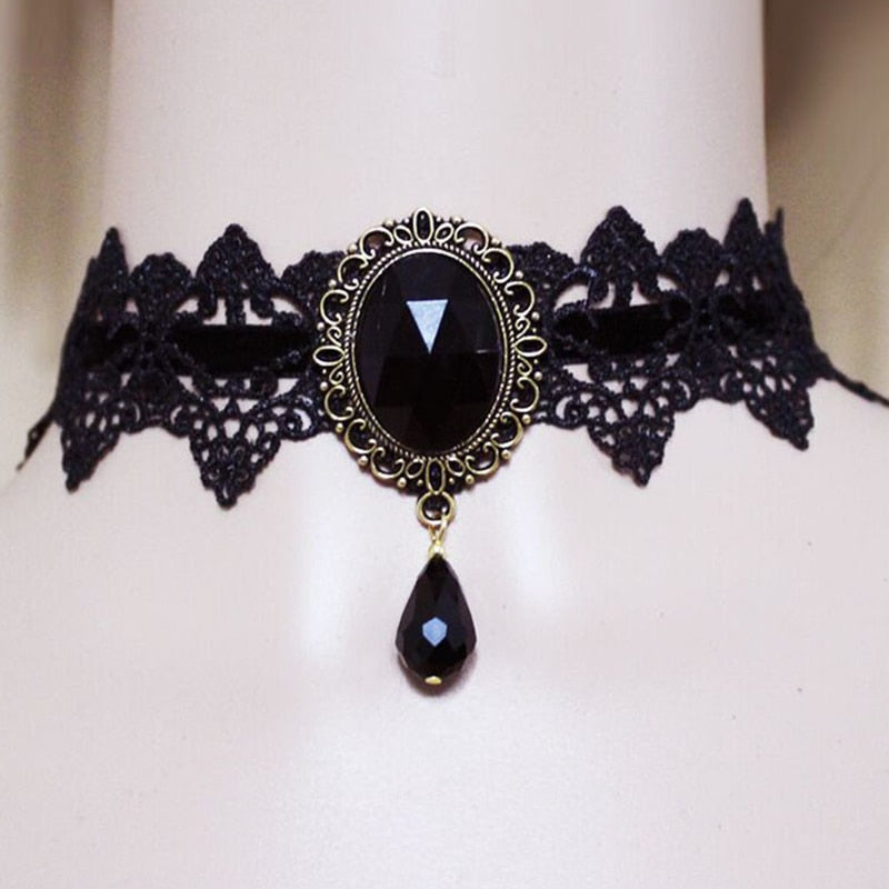 Gothic Lace Chokers - Grlfriend Club