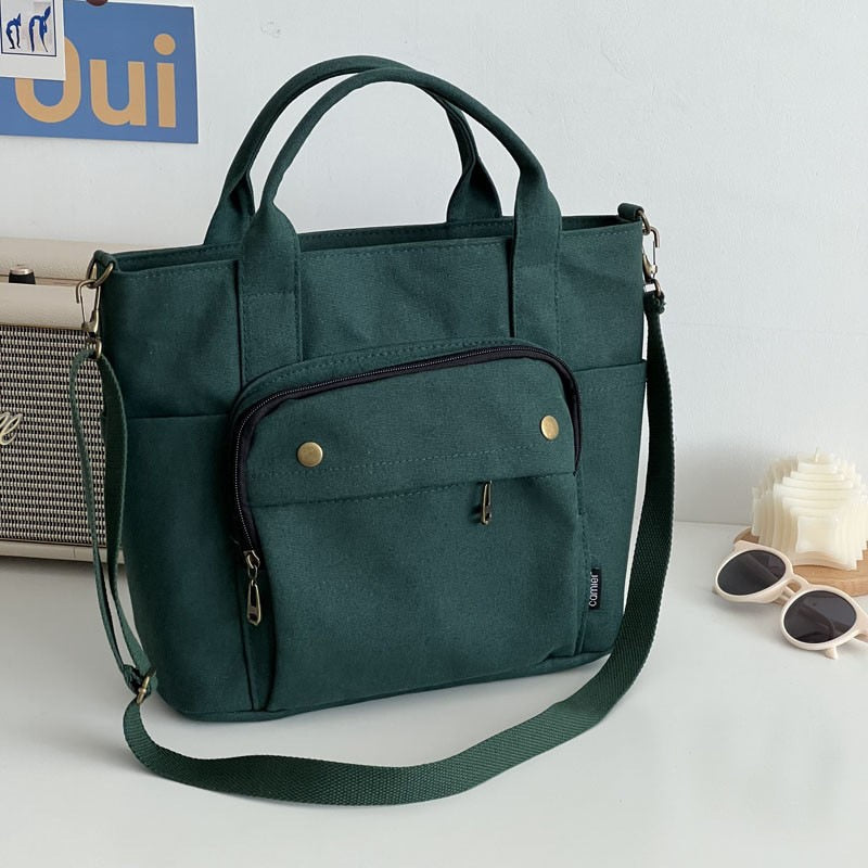 Outside Pocket Tote Bags - Grlfriend Club