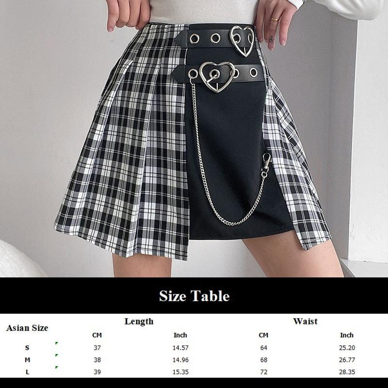 Punk Skirt and Shirt Set - Grlfriend Club