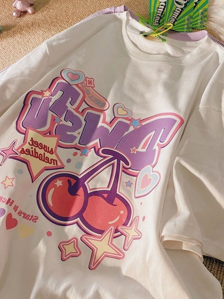 Cherry Blast! Graphic Shirt - Grlfriend Club