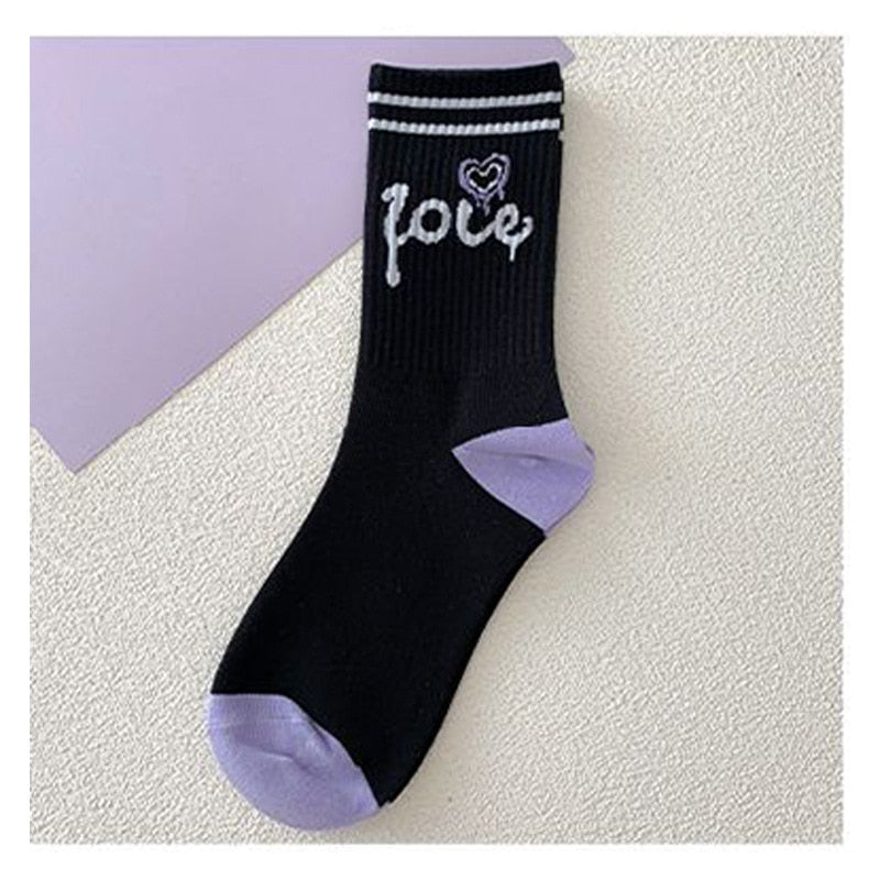 Kawaii K-Pop Ankle Socks - Grlfriend Club