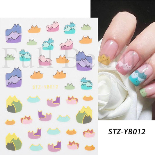 Kawaii Nail Decals - Grlfriend Club