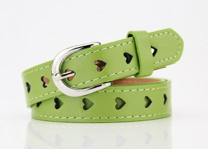 Heart-shaped Eyelet Belt - Grlfriend Club