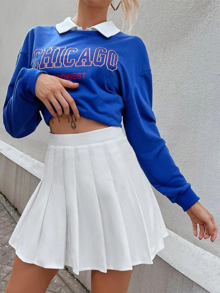 Pleated Mini Skirt - Grlfriend Club